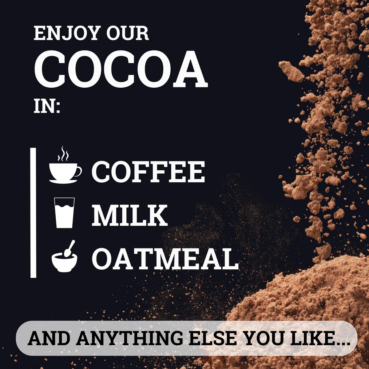 Supercharged Cocoa Flavanols + Flavonoids 1200MG